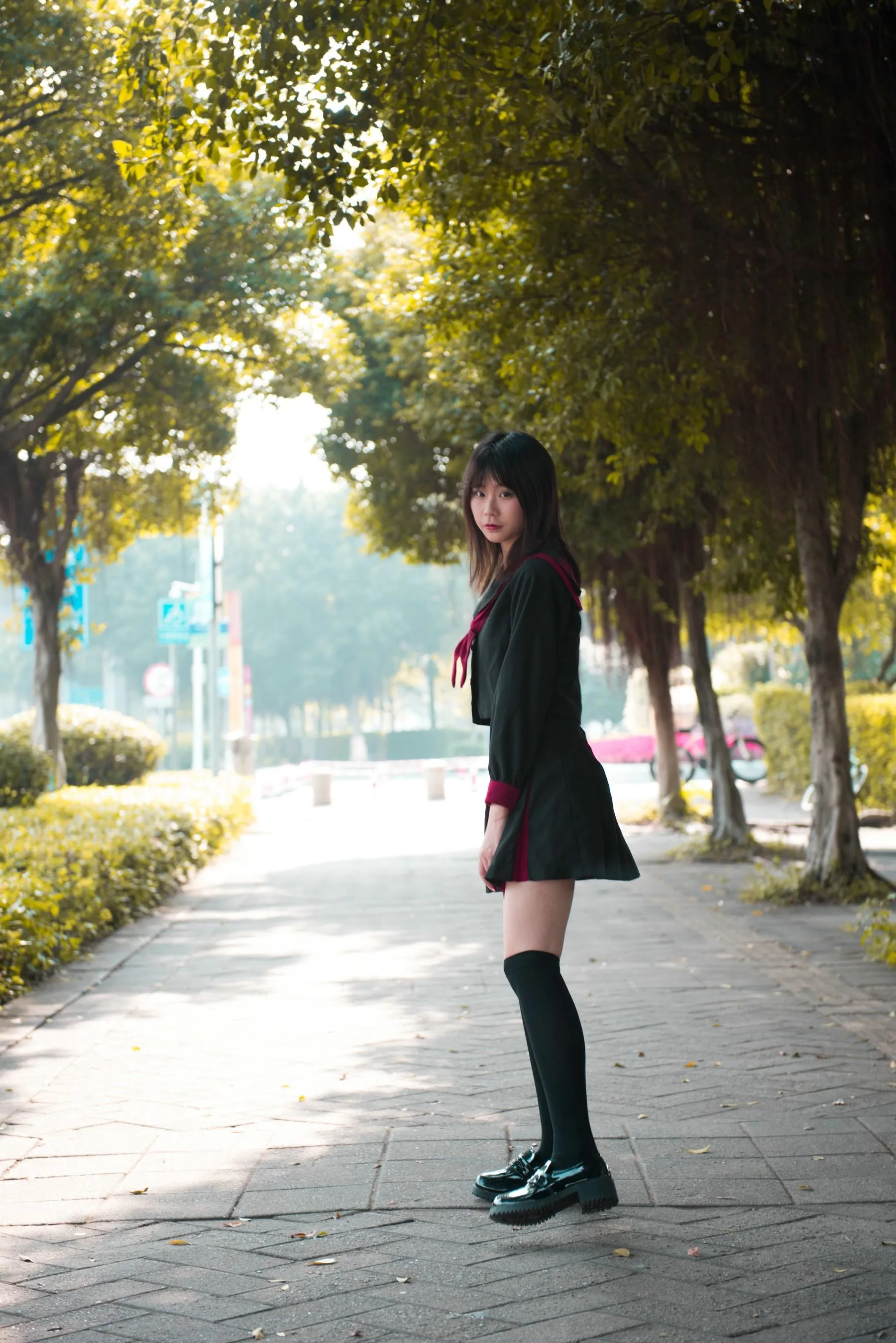 [魔镜街拍] NO.141 活力美术生JK美少女 [288P]插图5